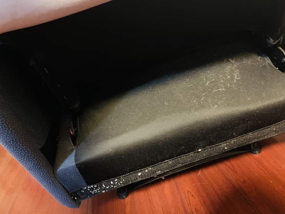 remove dust of microfiber recliners